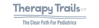 logo for Therapy Trails; The Clear Path for Pediatrics